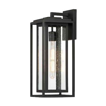 Maxim Lighting Cabana VX 1-Light Large Outdoor Sconce, Black 40665CDBK